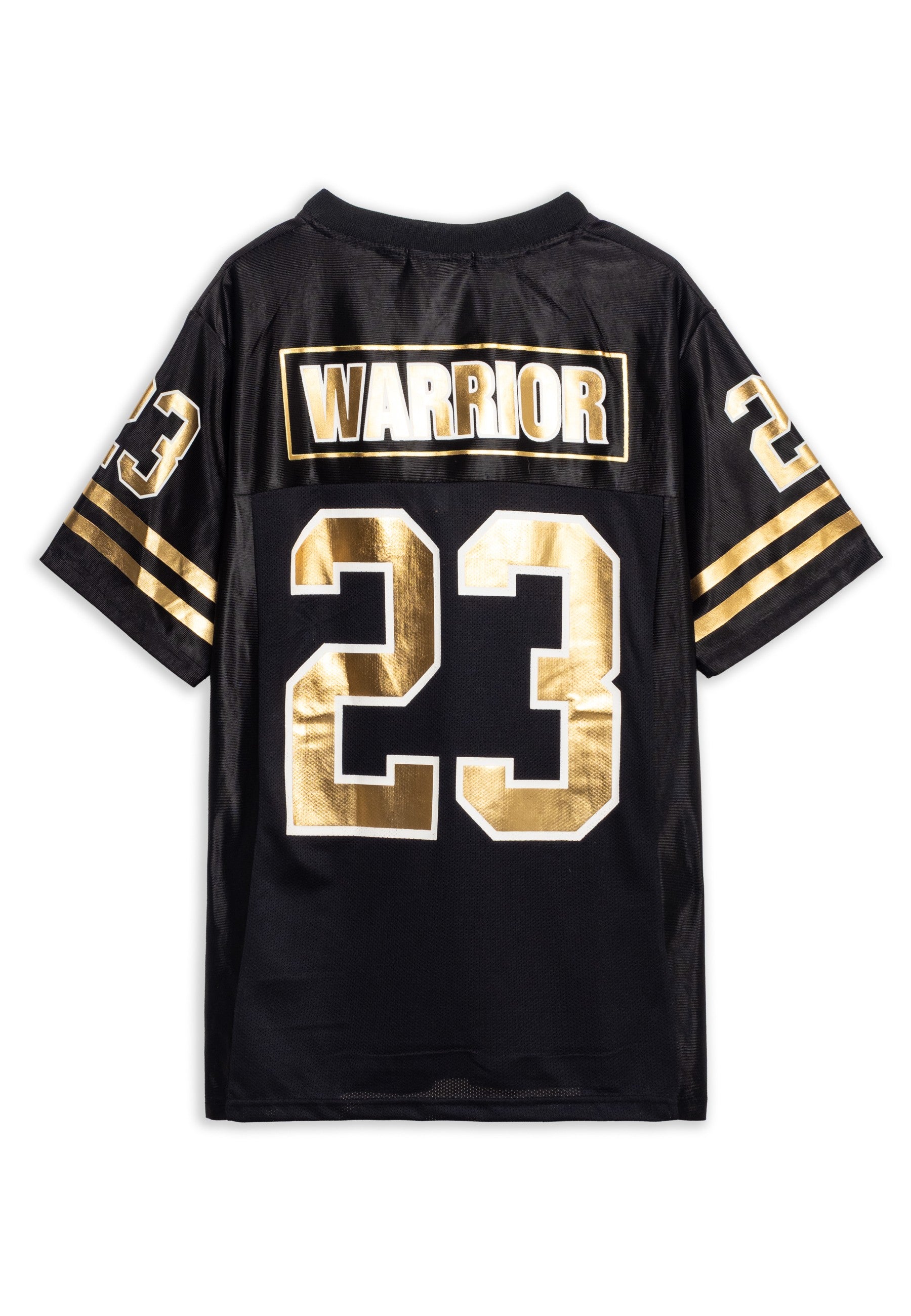 CAMISETA AREA ZERO NEGRA WARRIOR 23 GOLD TEE