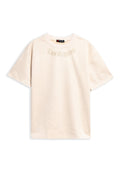 CAMISETA  BEIGE LOS ANGELES OVERSIZED SUEDE TEE