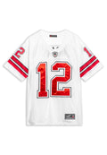 CAMISETA  BLANCA BRADY 12 NFL JERSEY