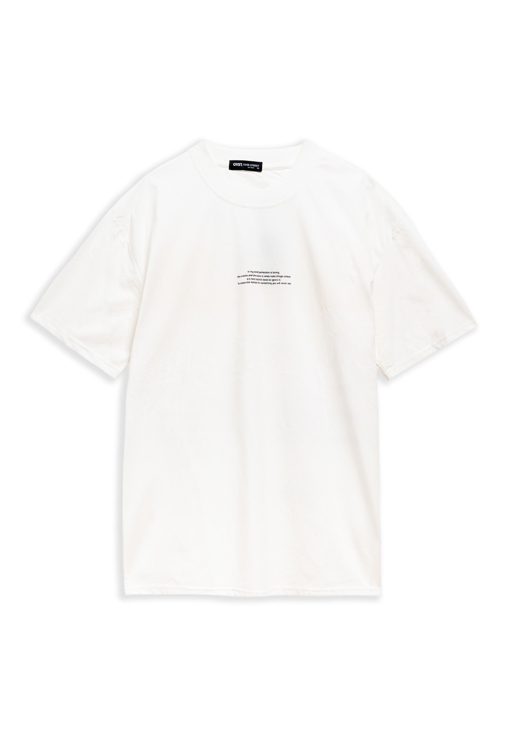 CAMISETA BLANCA CHICAGO PERFECTION OVERSIZED TEE