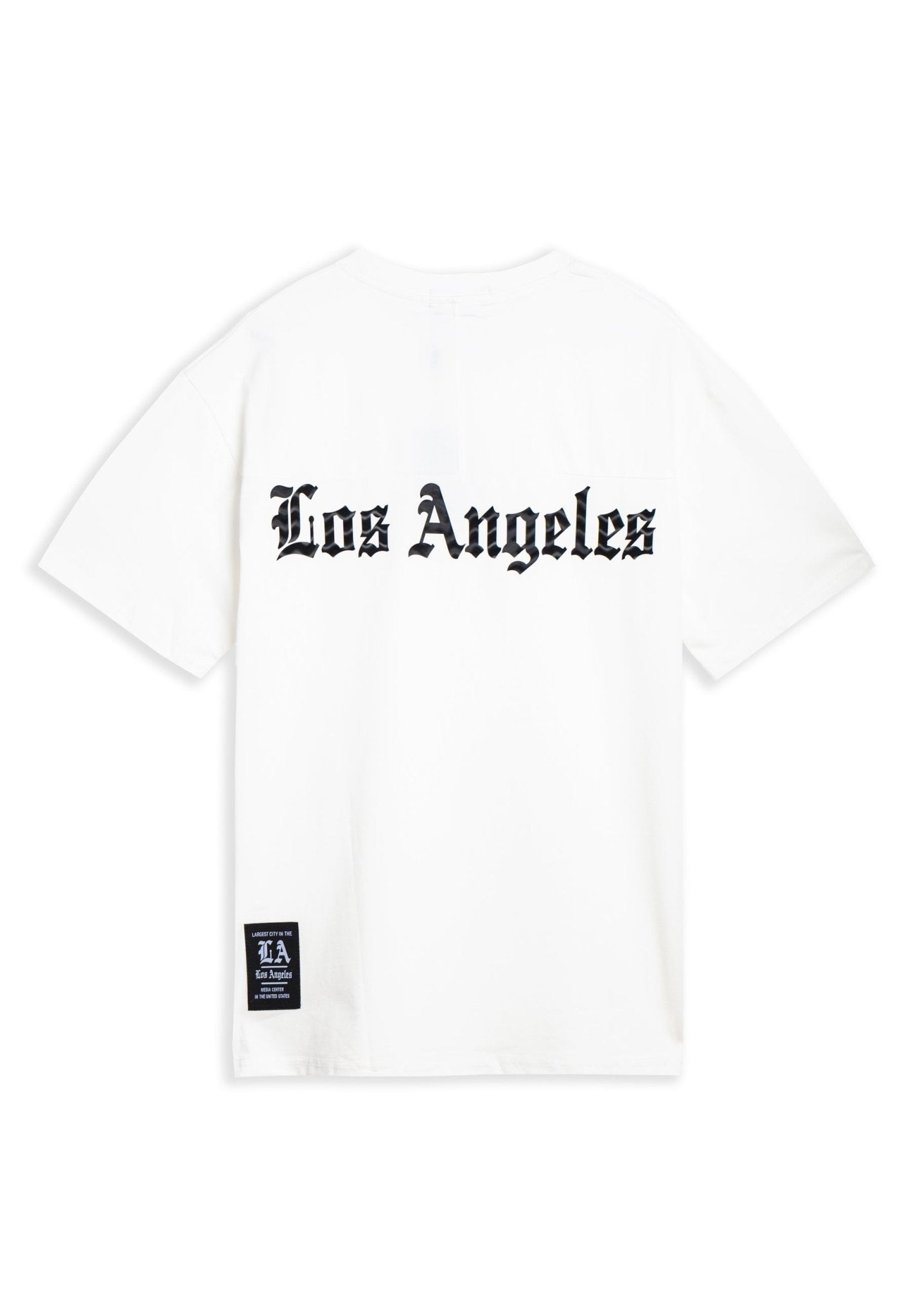 CAMISETA BLANCA LOS ANGELES BACK OVERSIZED TEE - AREA ZERO