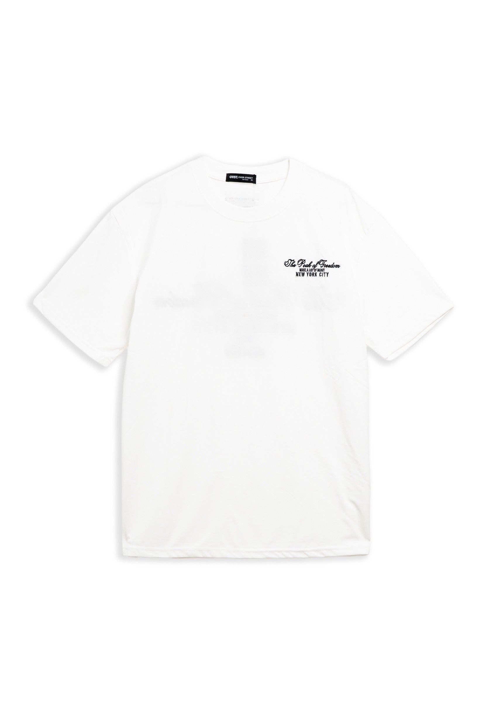 CAMISETA BLANCA PEAK OF FREEDOM OVERSIZED TEE