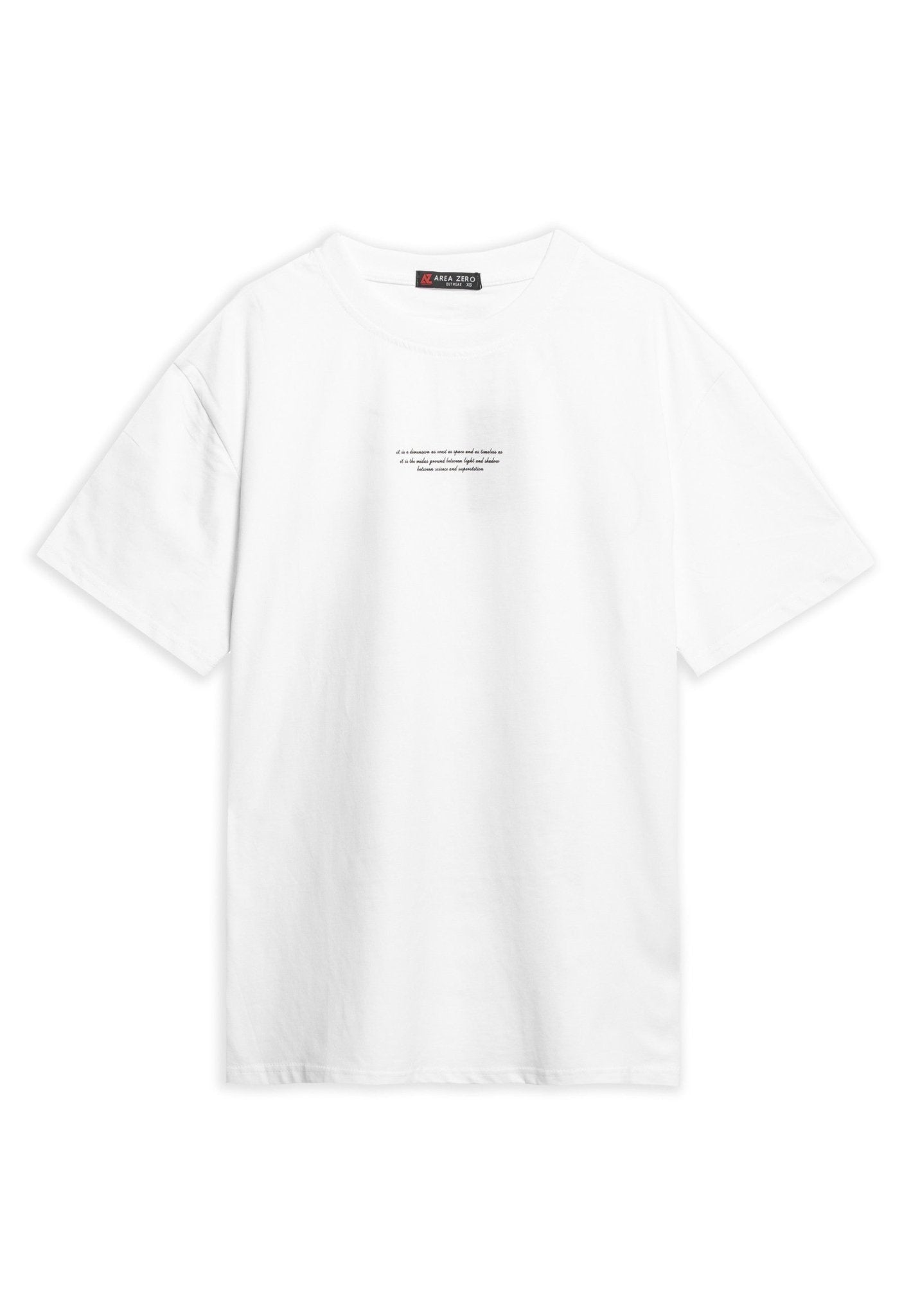 CAMISETA BLANCA TIMELESS BEAR OVERSIZED TEE - AREA ZERO