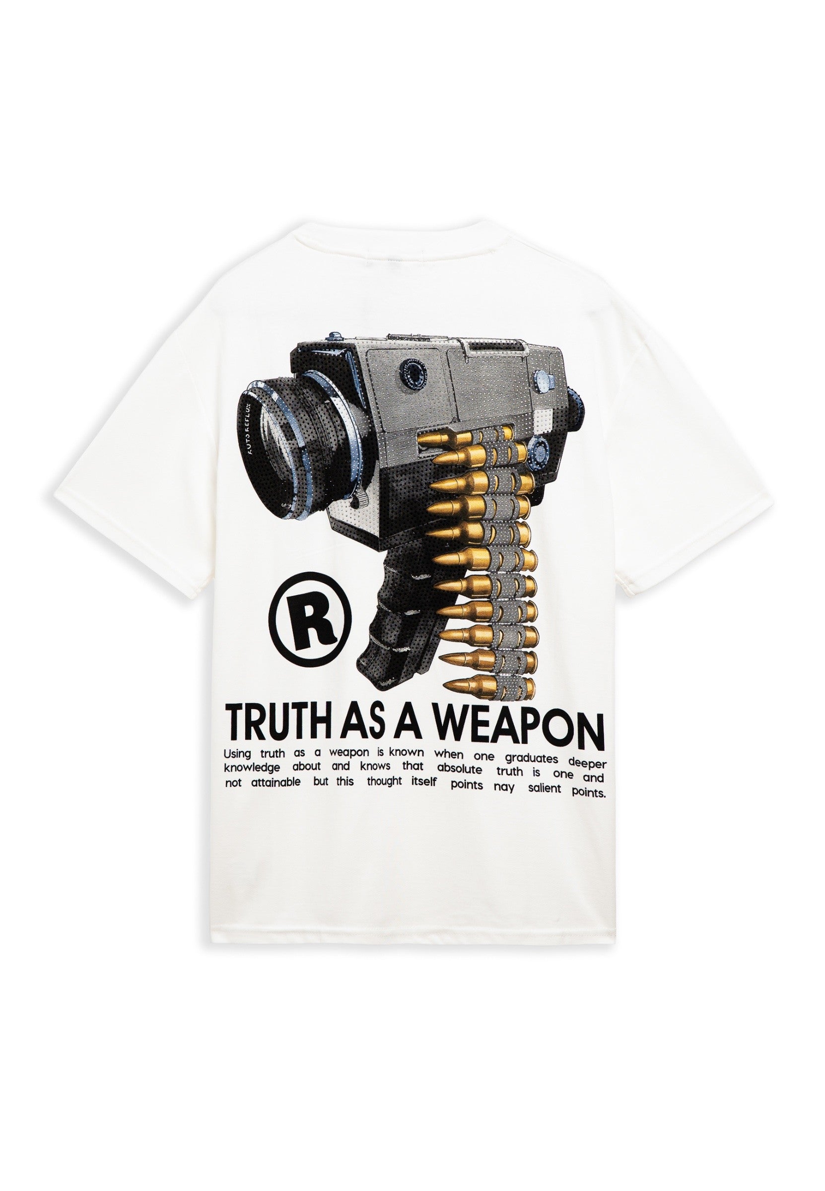 CAMISETA BLANCA TRUTH AS A WEAPON DIAMOND TEE