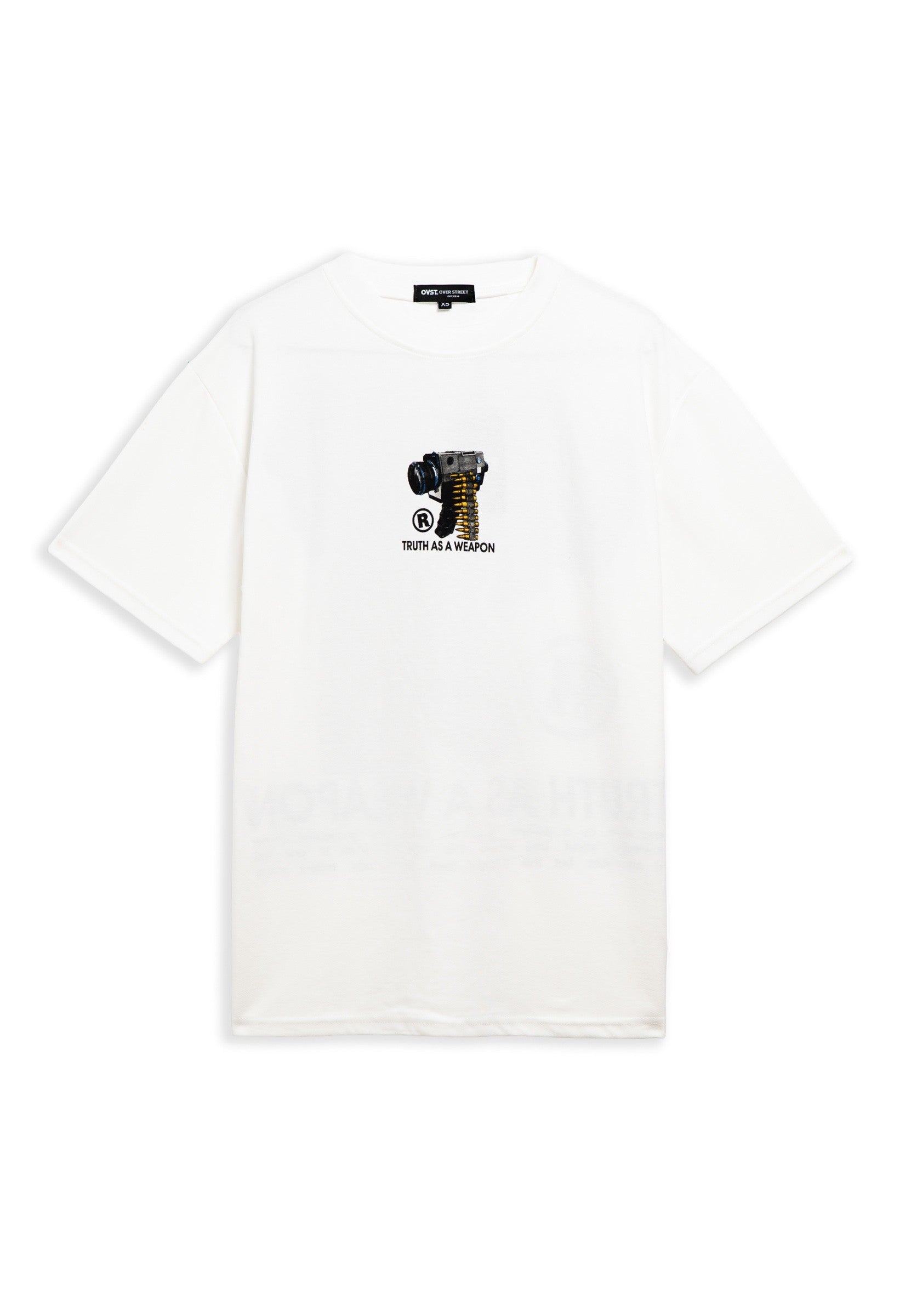 CAMISETA BLANCA TRUTH AS A WEAPON DIAMOND TEE