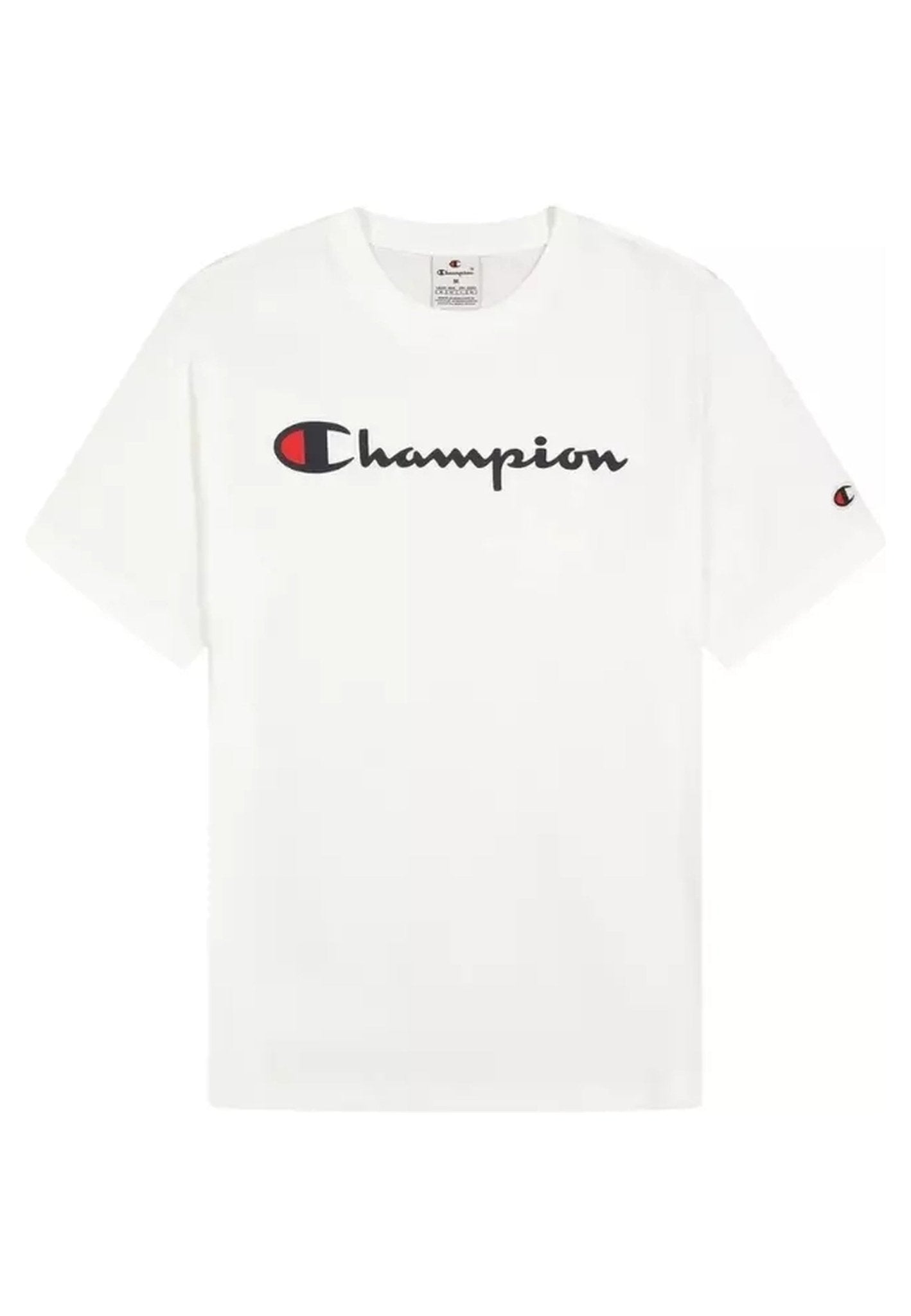 CAMISETA CHAMPION BLANCA BIG LEGACY LOGO TEE - AREA ZERO