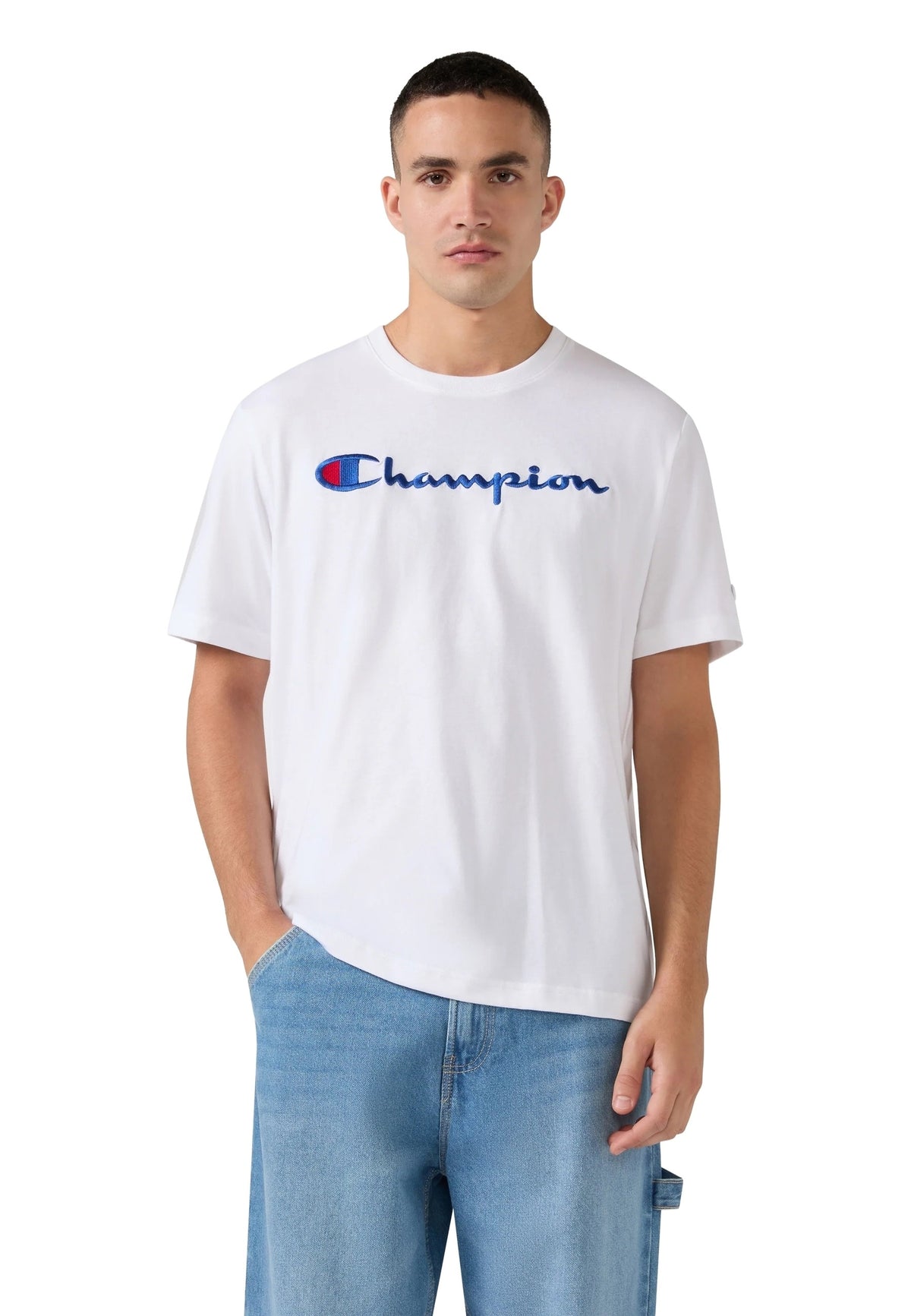 CAMISETA CHAMPION BLANCA