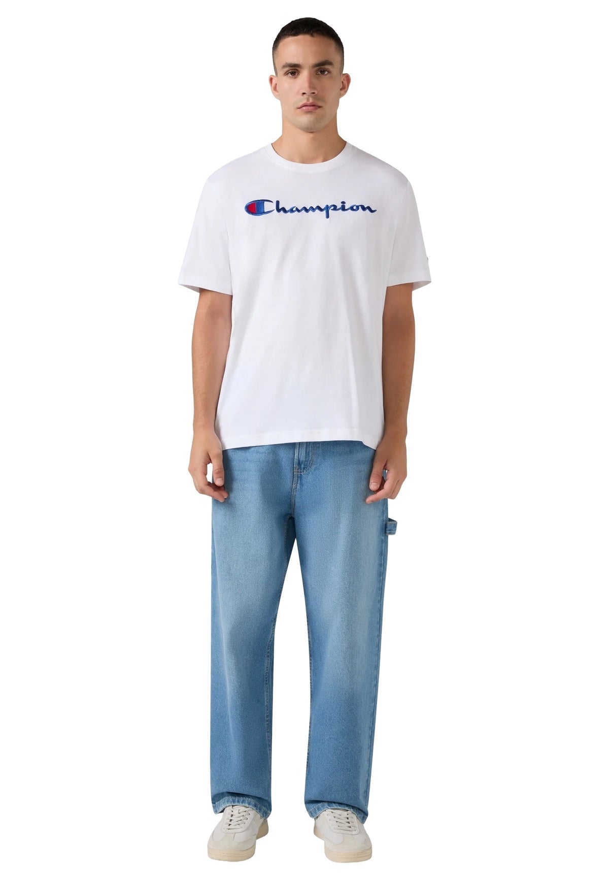 CAMISETA CHAMPION BLANCA