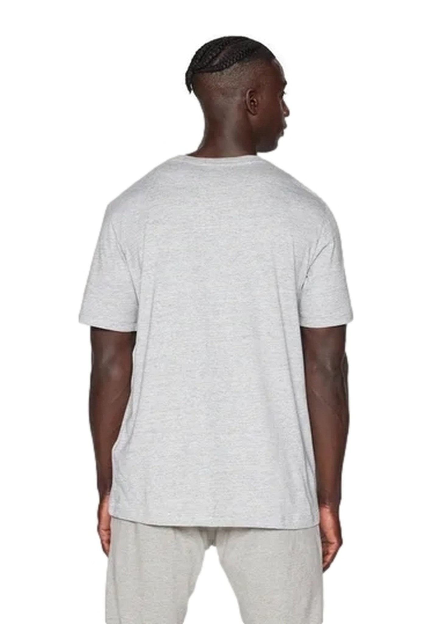 CAMISETA CHAMPION GRIS SMALL LEGACY LOGO TEE - AREA ZERO