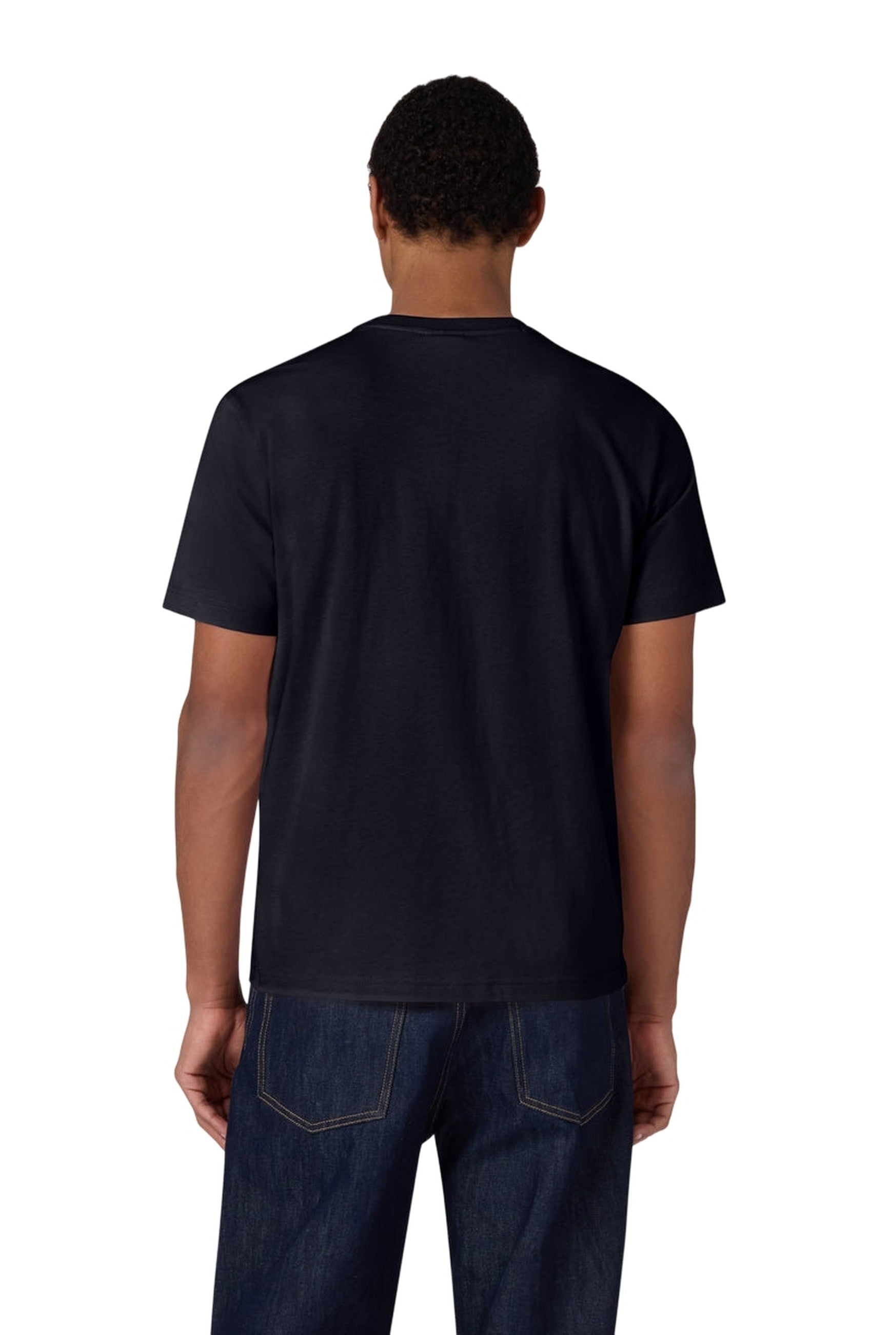 CAMISETA CHAMPION NEGRA PUFF PRINT CREWNECK TEE