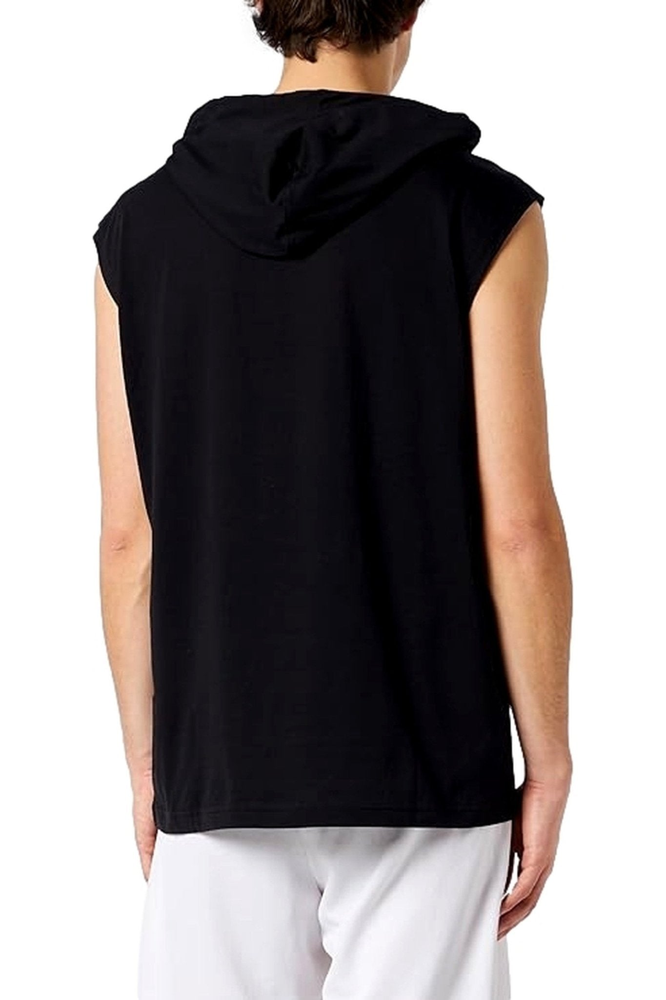 CAMISETA CHAMPION NEGRA TIRANTES LEGACY LOGO HOODED TEE - AREA ZERO