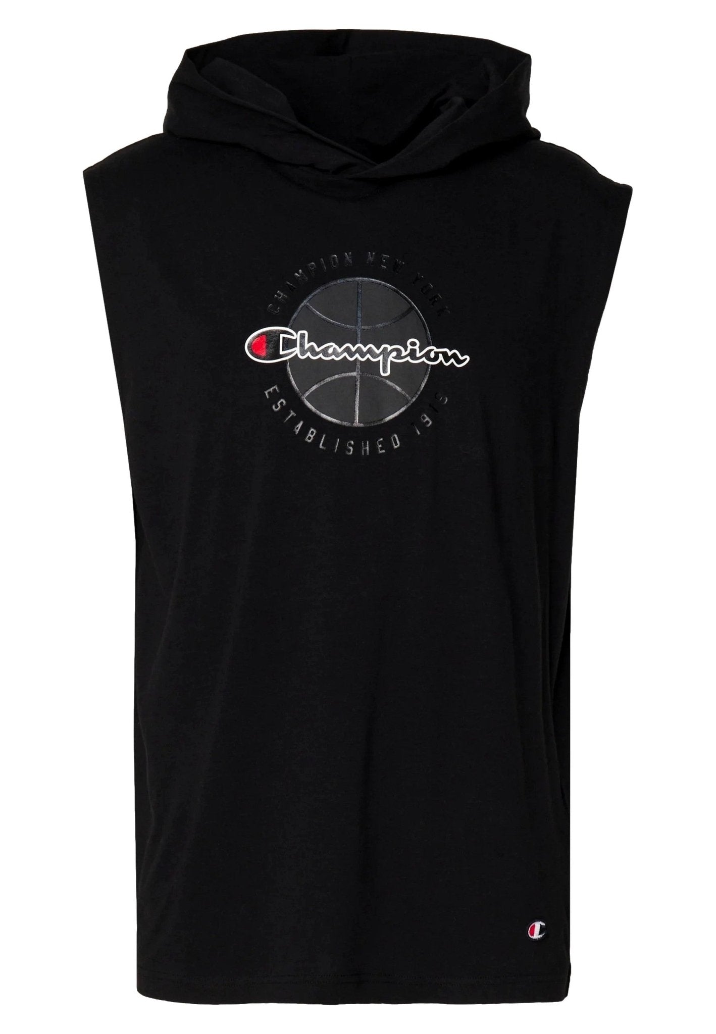 CAMISETA CHAMPION NEGRA TIRANTES SLEEVELESS HOODED TEE - AREA ZERO