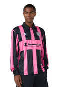 CAMISETA CHAMPION ROCHESTER ROSA STRIPPED FOOTBALL JERSEY
