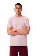 CAMISETA CHAMPION ROSA EMBROIDERED ICON LOGO TEE