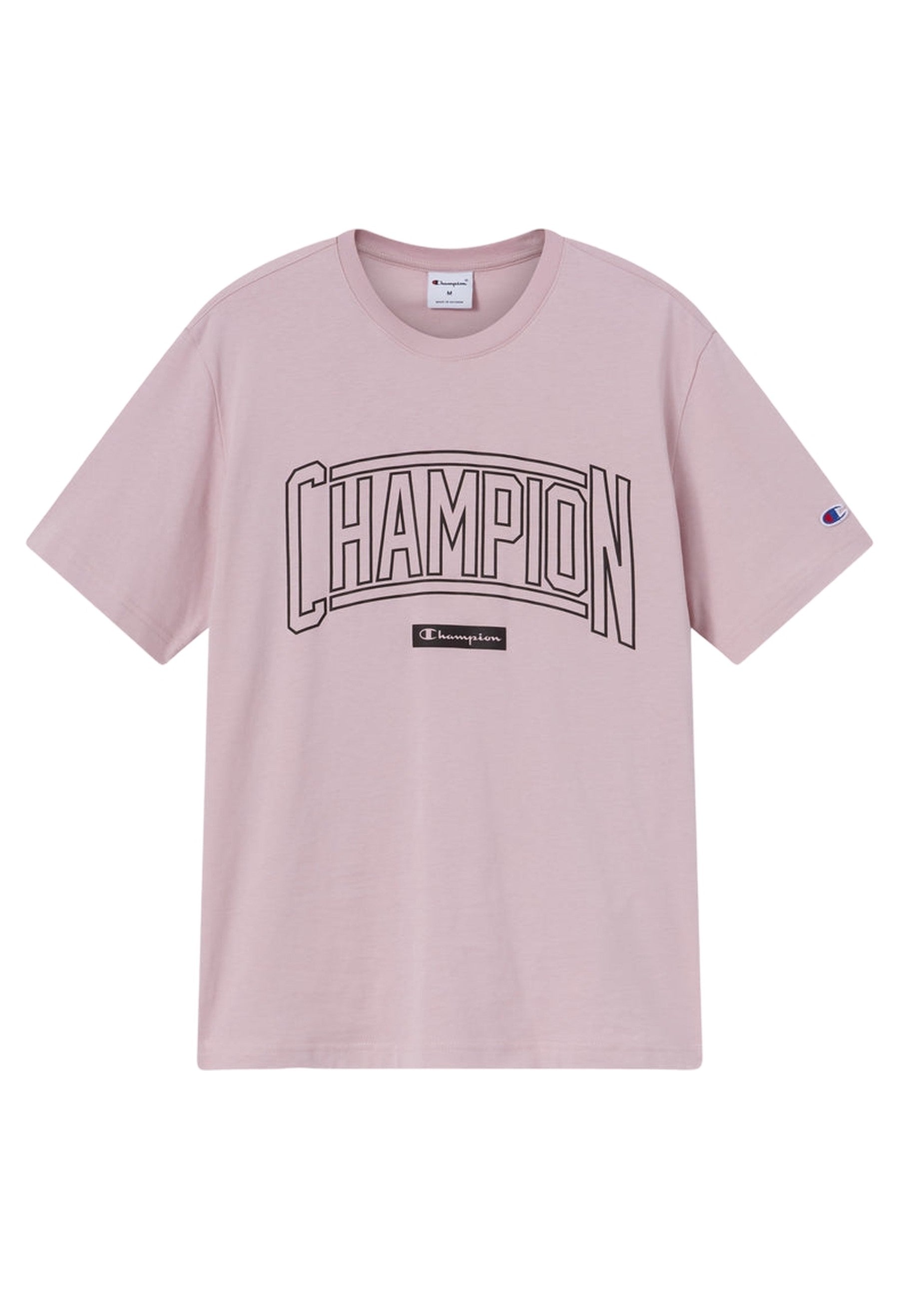 CAMISETA CHAMPION ROSA PUFF PRINT CREWNECK TEE