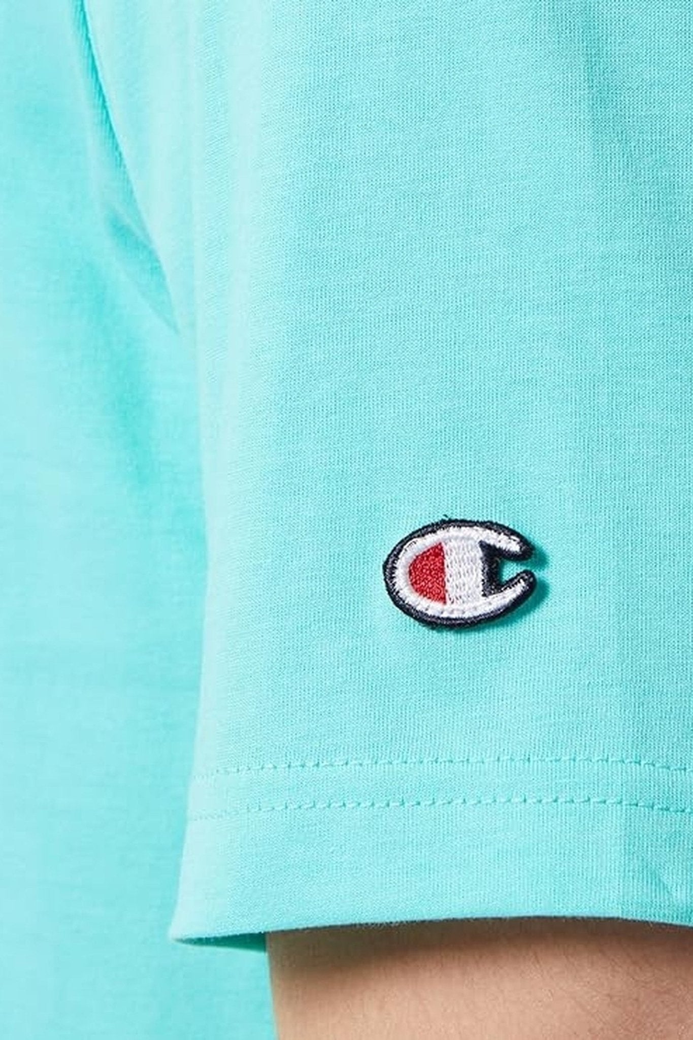 CAMISETA CHAMPION VERDE LEGACY BIG PRINTED LOGO TEE - AREA ZERO