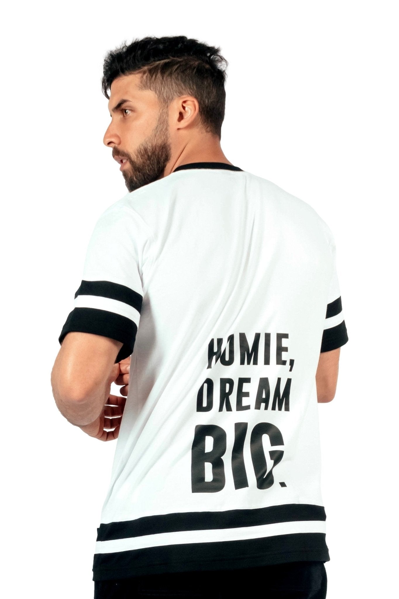 CAMISETA CLAN BLANCA HOMIE, DREAM BIG TEE - AREA ZERO