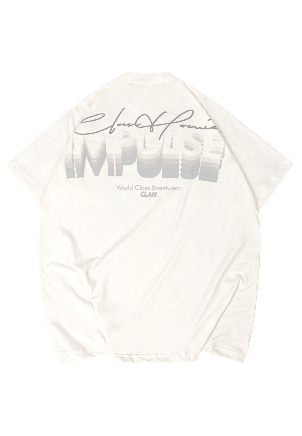 CAMISETA CLAN BLANCA HOMIES IMPULSE TEE - AREA ZERO