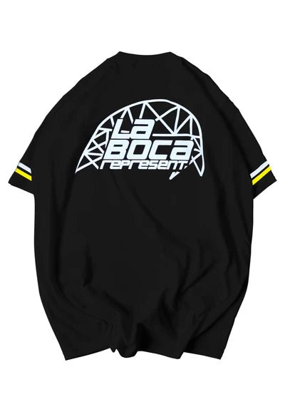 CAMISETA CLAN NEGRA LA BOCA TEE - AREA ZERO