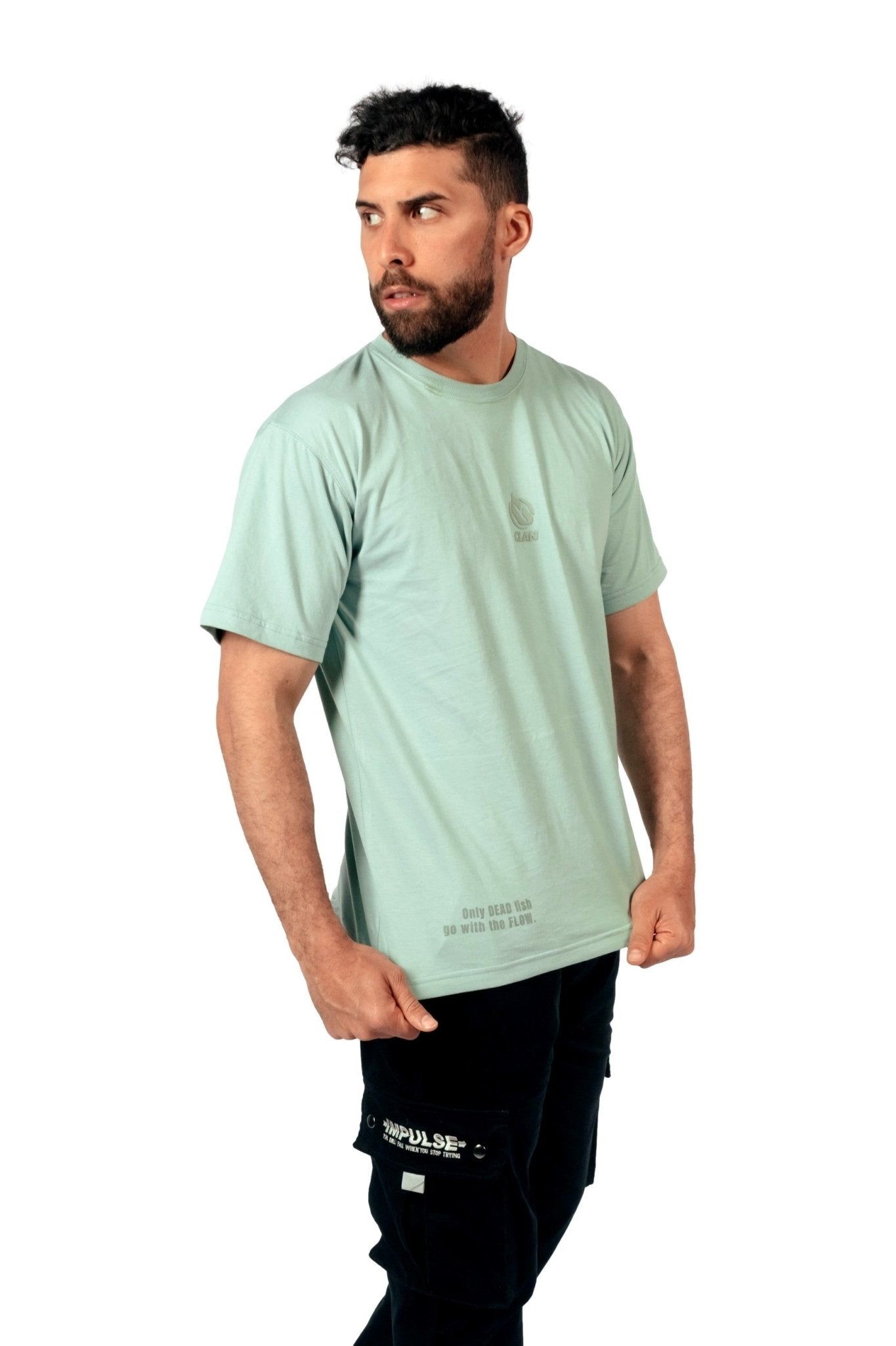 CAMISETA CLAN TURQUESA ONLY DEAD FISH TEE - AREA ZERO