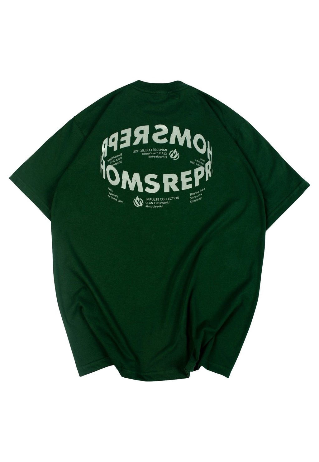 CAMISETA CLAN VERDE WORLD CLASS TEE - AREA ZERO