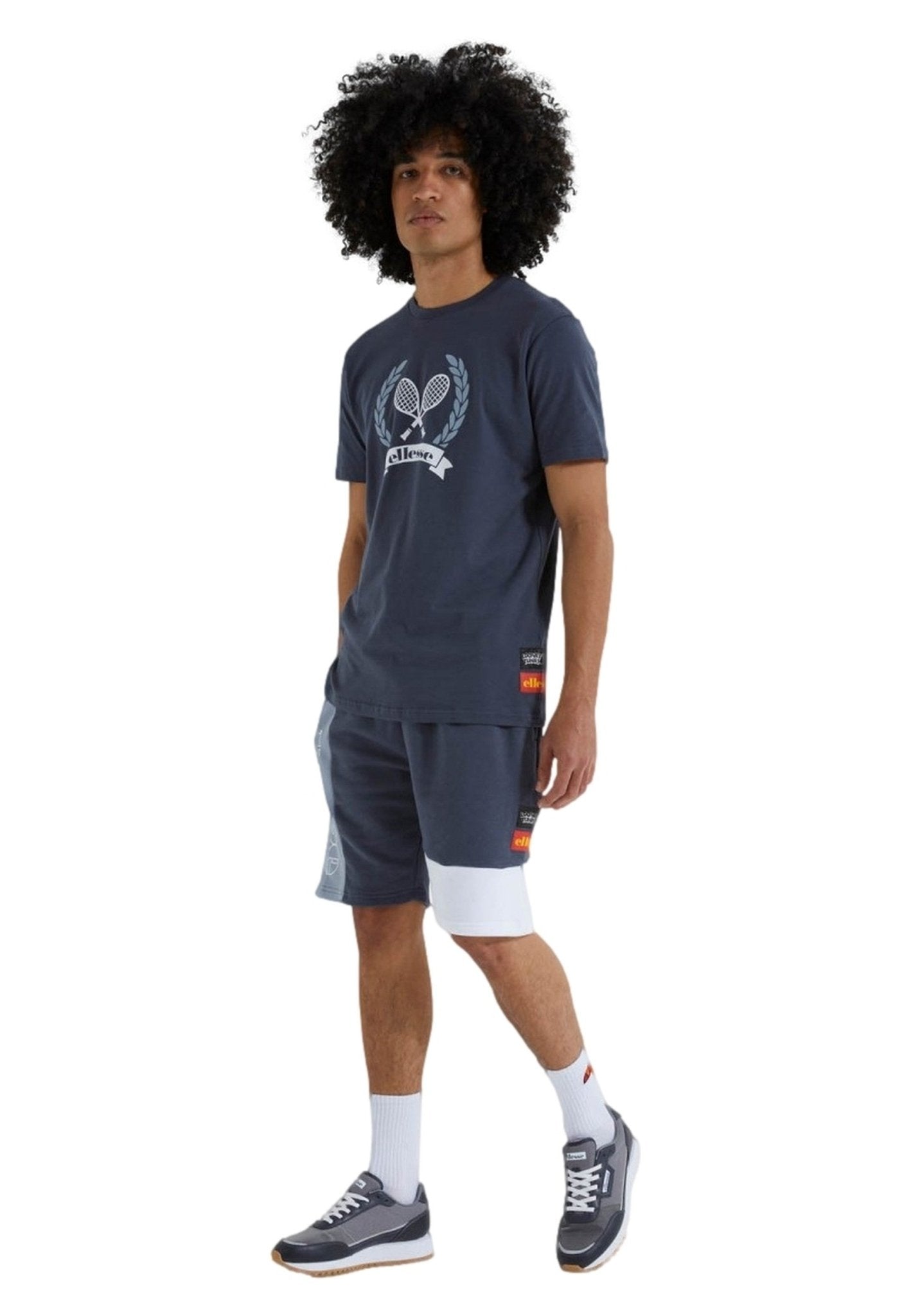 CAMISETA ELLESSE AZUL TAZENNIS TEE - AREA ZERO