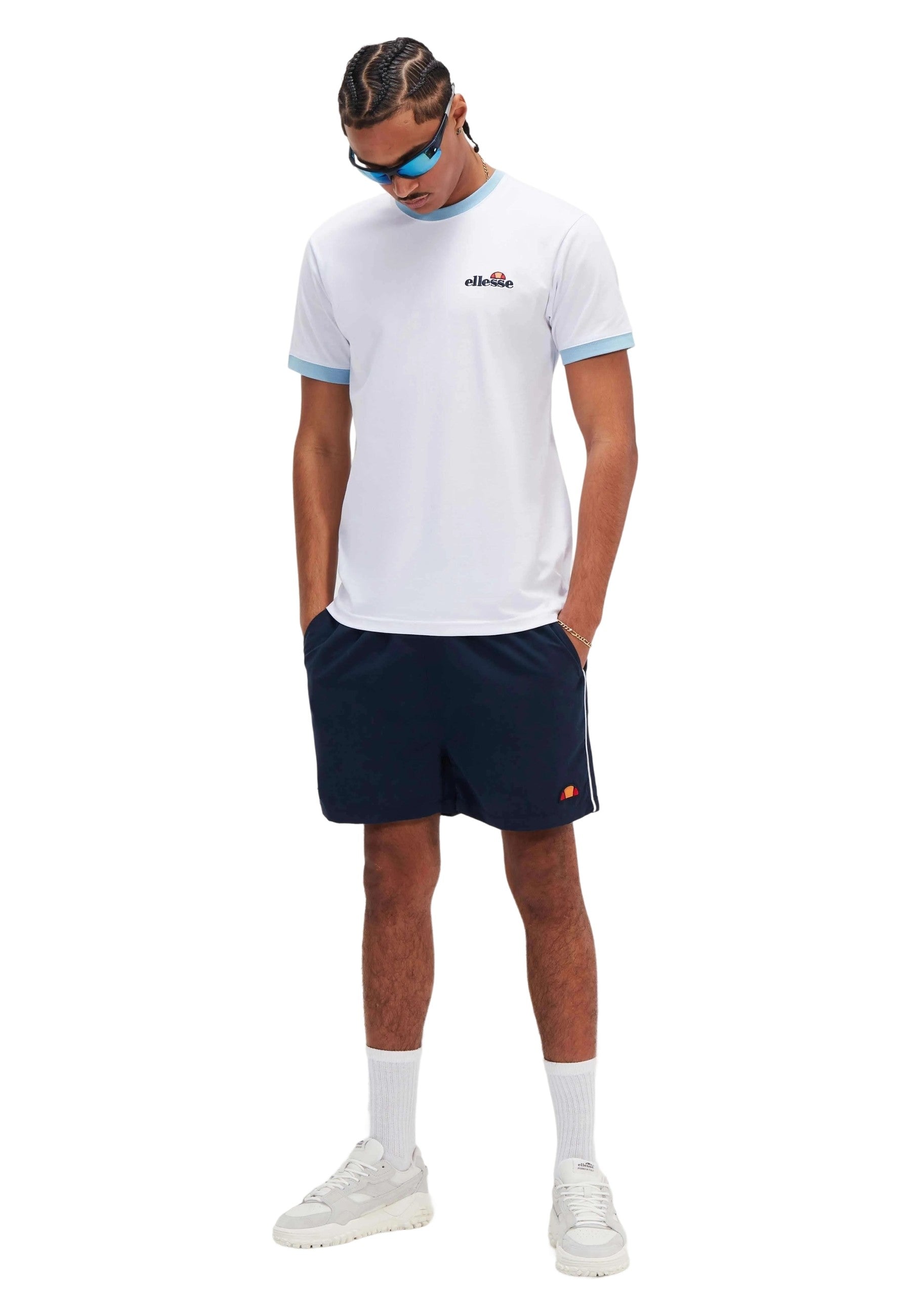 CAMISETA ELLESSE BLANCA AQUA MEDUNO TEE