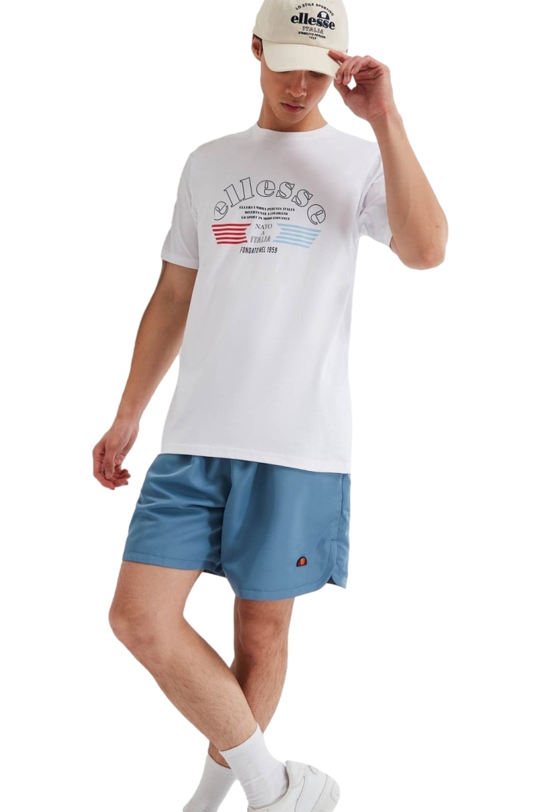 CAMISETA ELLESSE BLANCA GAMBIETTO TEE