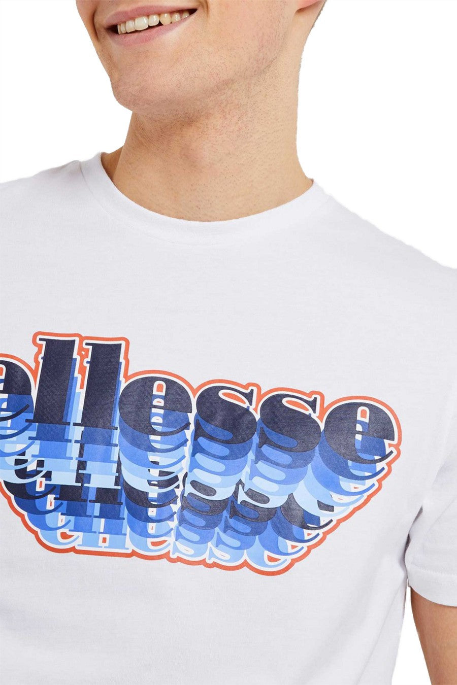 CAMISETA ELLESSE BLANCA MULTIZIO TEE MANGA CORTA