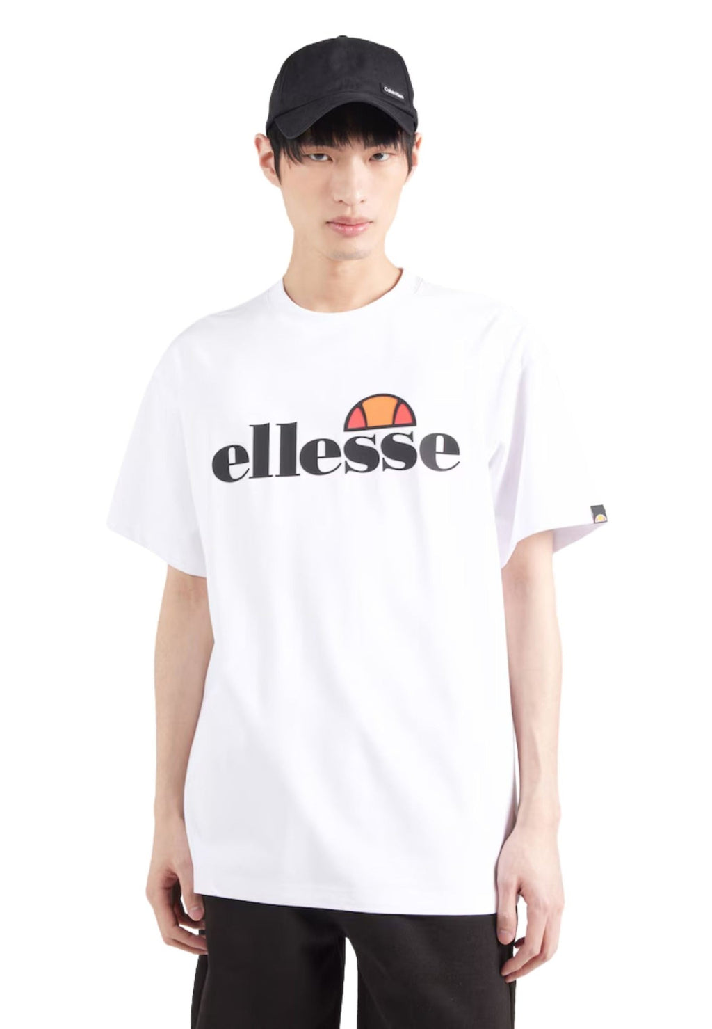 CAMISETA ELLESSE BLANCA RUBBER LOGO TEE - AREA ZERO