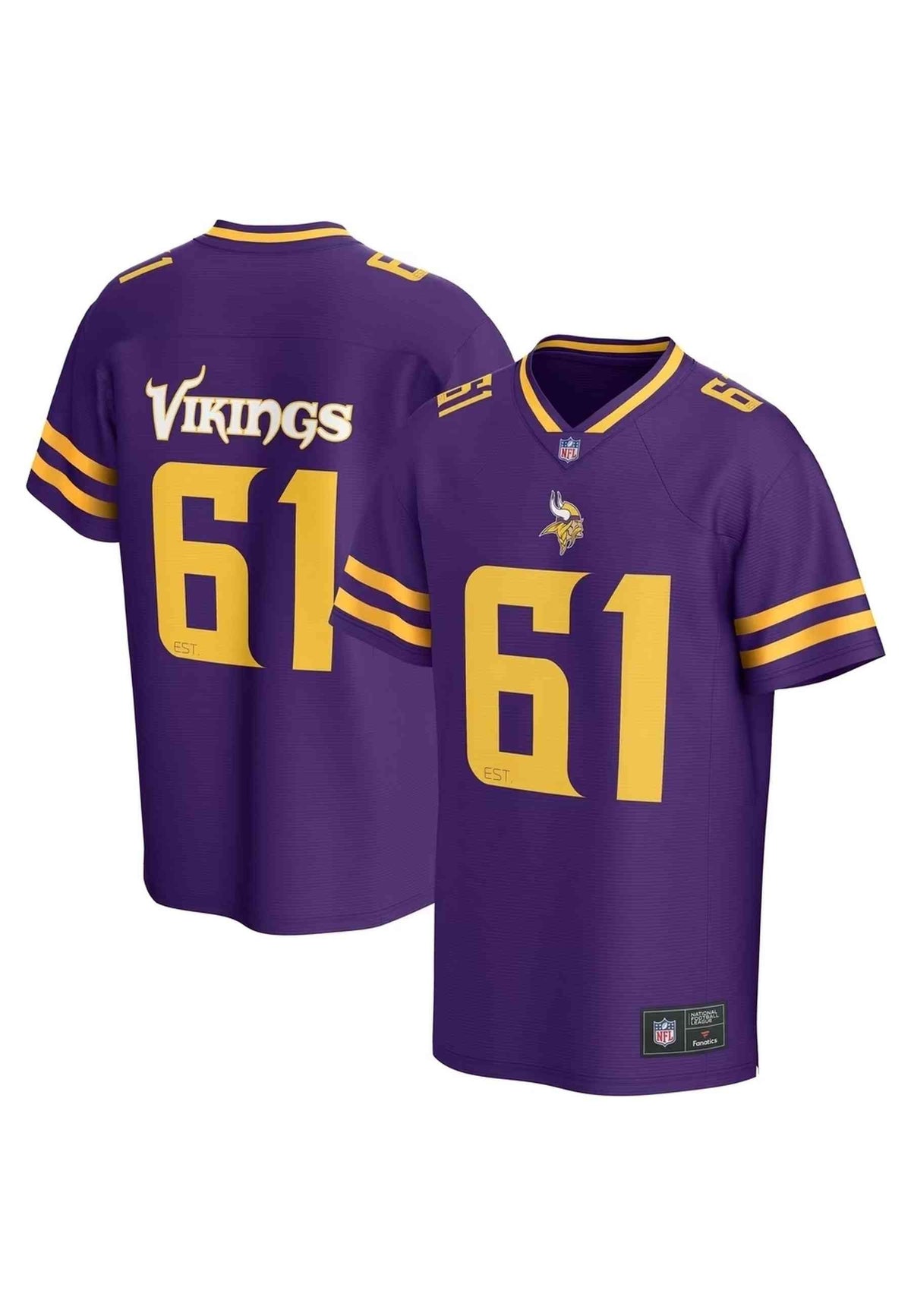 CAMISETA FANATICS MINNESOTA VIKINGS 61 CORE FOUNDATION NFL JERSEY