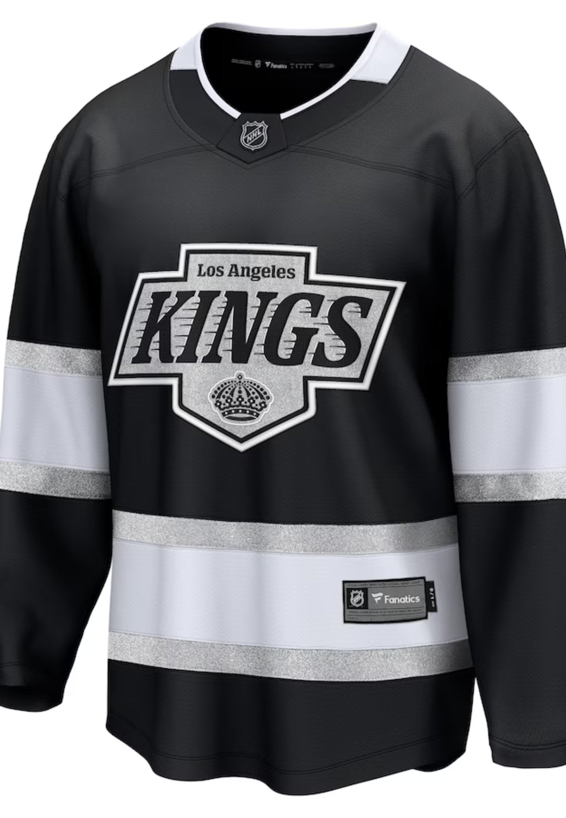 CAMISETA FANATICS NEGRA LOS ANGELES KINGS NHL LOCAL JERSEY