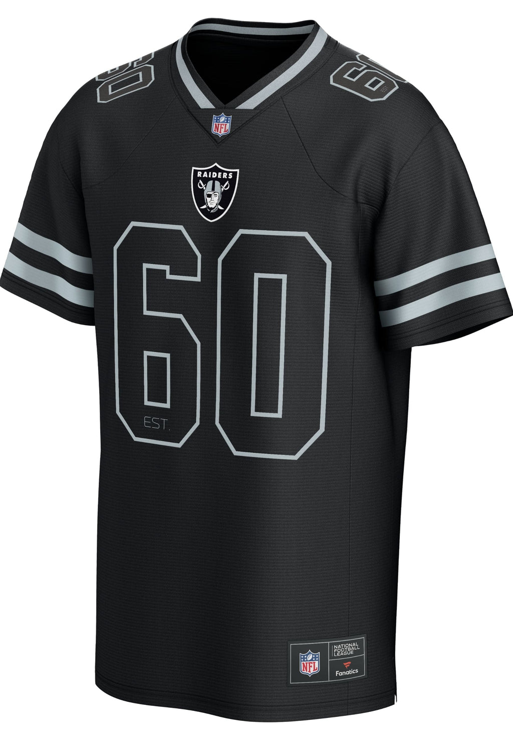 CAMISETA FANATICS NEGRA RAIDERS CORE FOUNDATION NFL JERSEY
