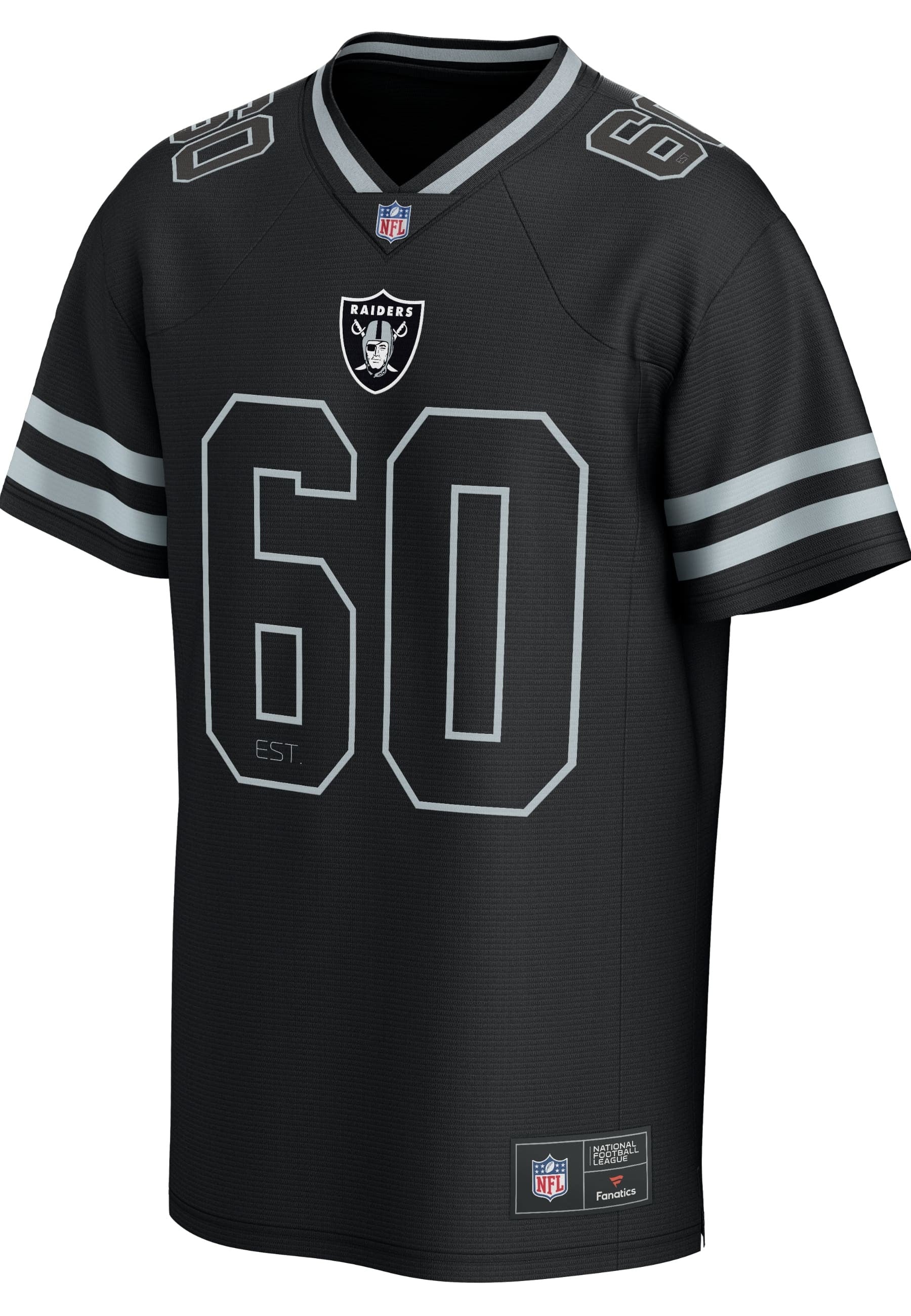 CAMISETA FANATICS NEGRA RAIDERS CORE FOUNDATION NFL JERSEY