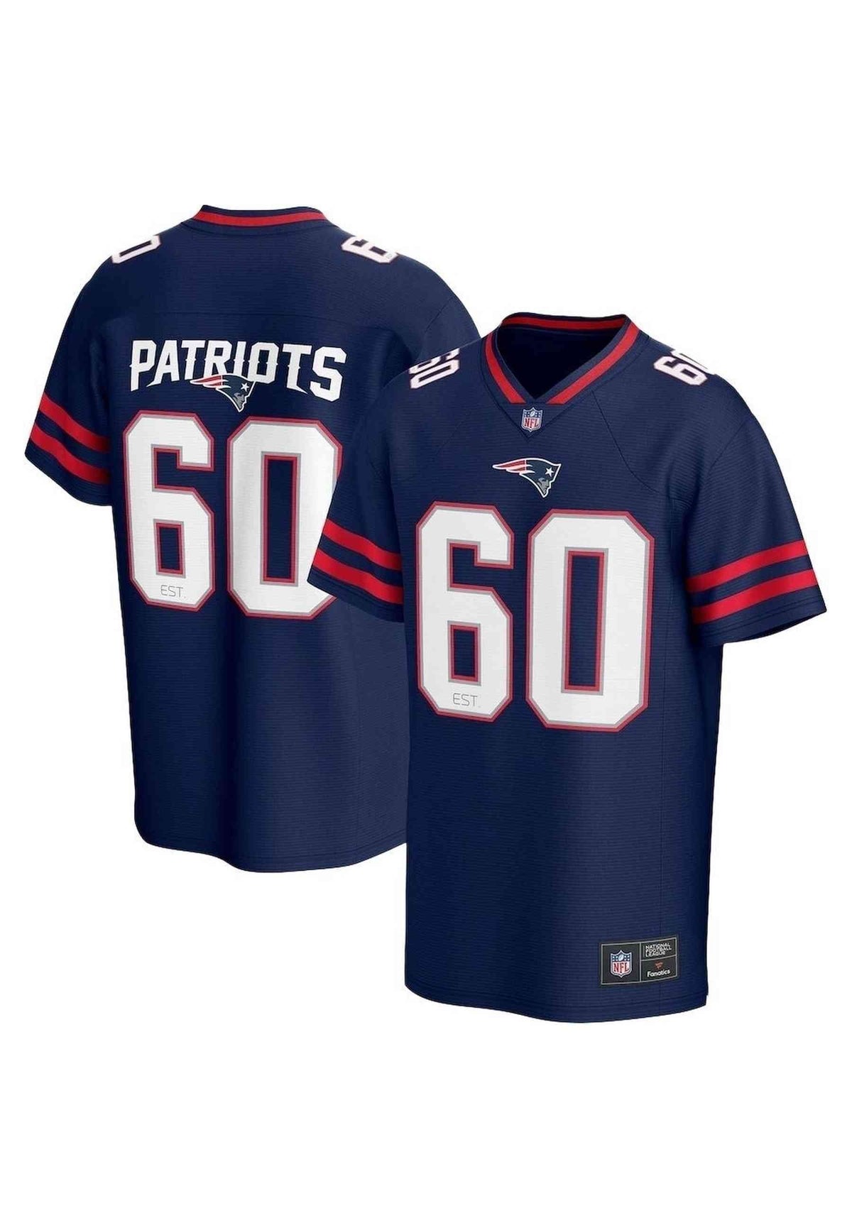 CAMISETA FANATICS NEW ENGLAND PATRIOTS 60 CORE FOUNDATION NFL JERSEY