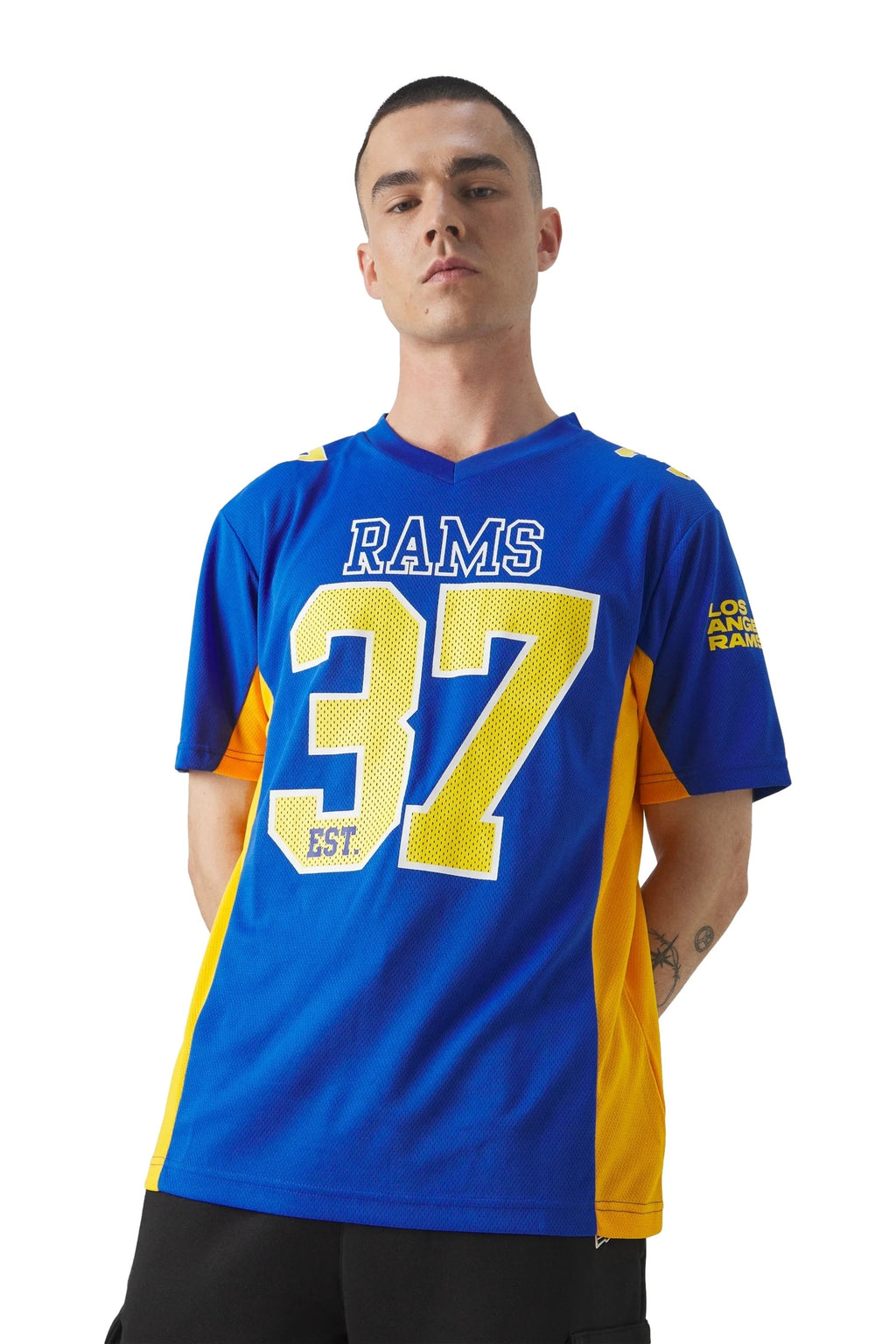 CAMISETA FANATICS ROYAL RAMS MESH SUPPORTERS JERSEY