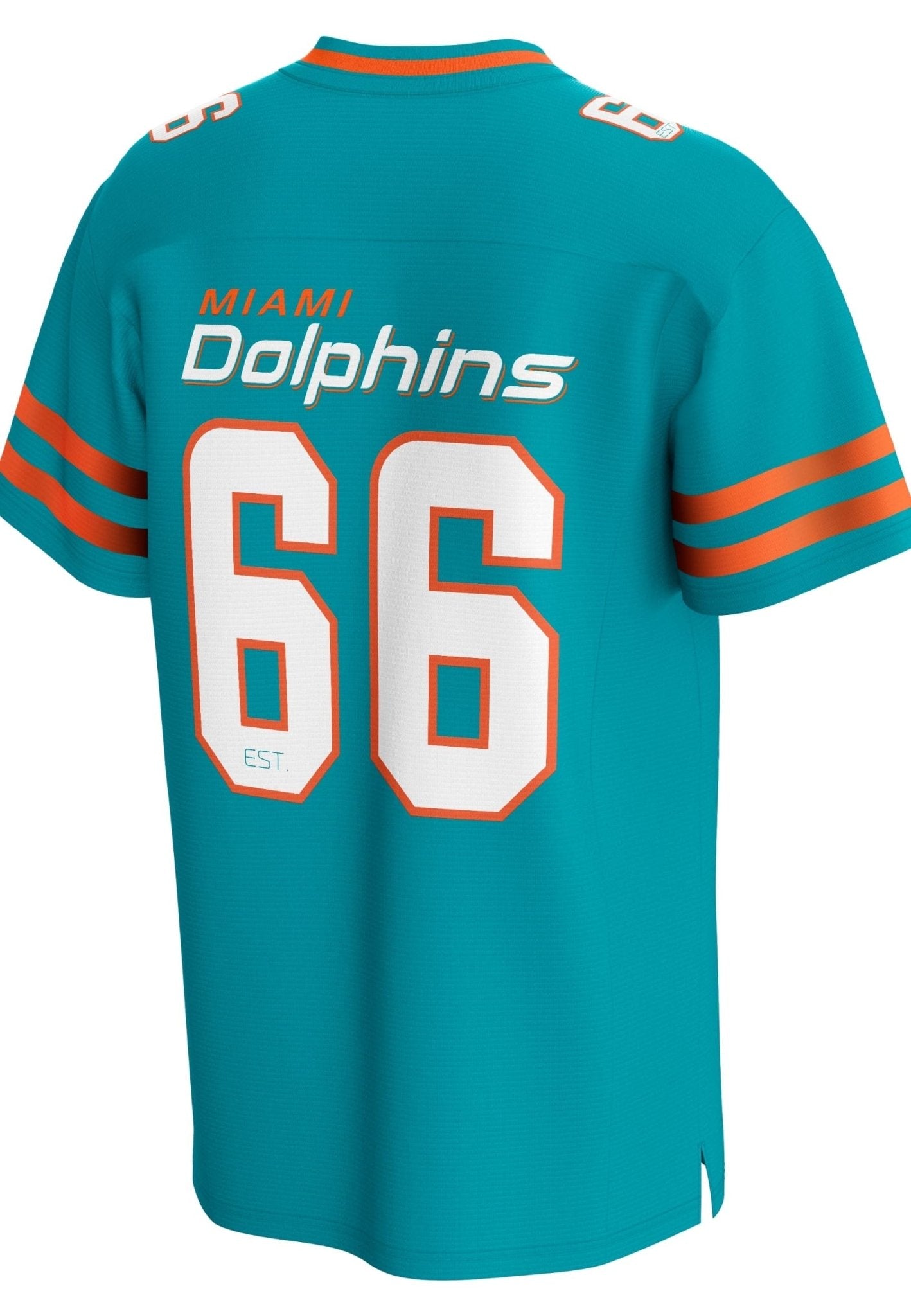 CAMISETA FANATICS TURQUESA DOLPHINS CORE FOUNDATION NFL JERSEY - AREA ZERO