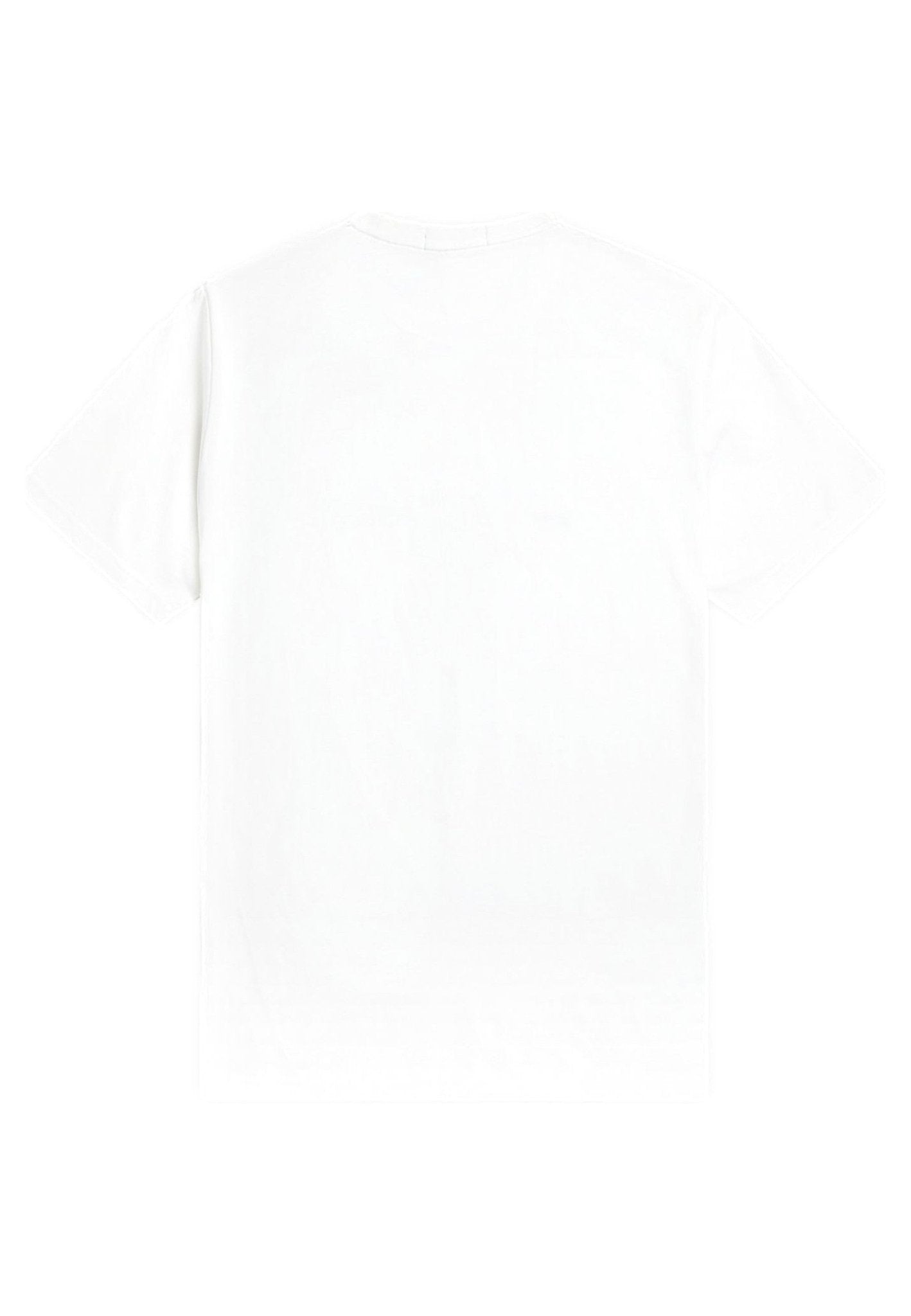 CAMISETA FRED PERRY BLANCA EMBROIDERED TEE - AREA ZERO