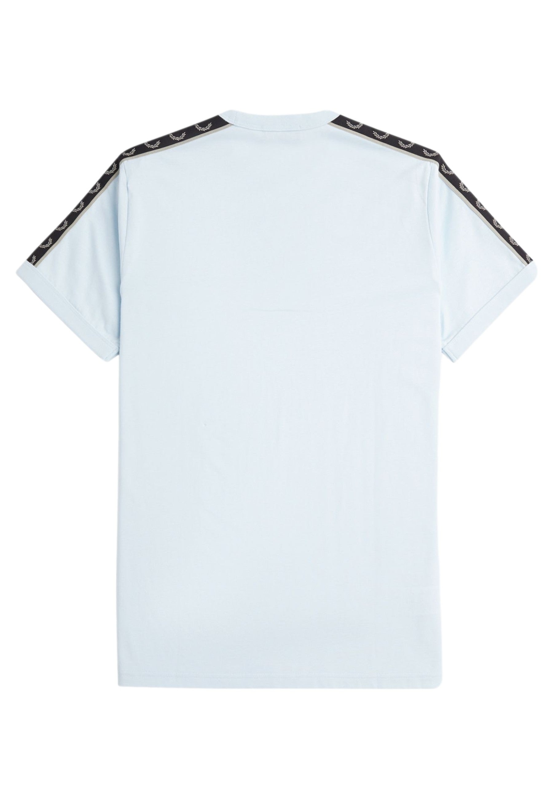 CAMISETA FRED PERRY CELESTE CONTRAST TAPE RINGER SHIRT U78