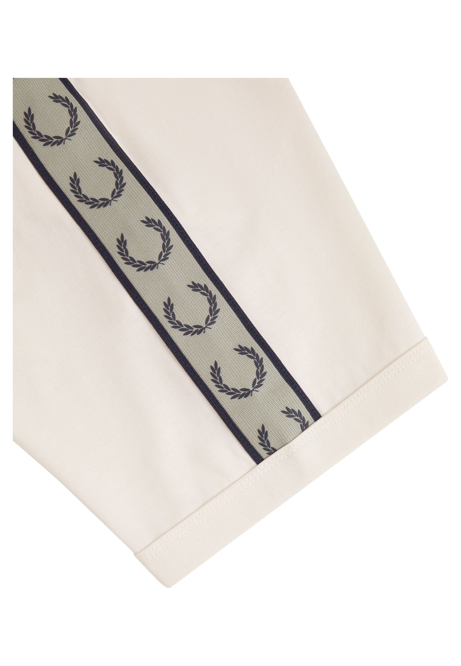 CAMISETA FRED PERRY ROSA CONTRAST TAPE RINGER TEE