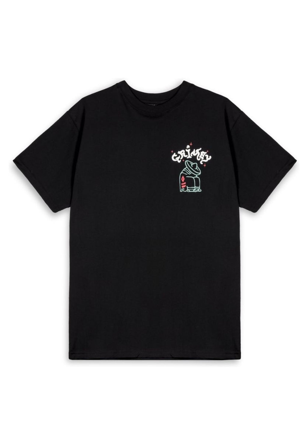 CAMISETA GRIMEY NEGRA CAUSING PANIC THE CHARLESTON BLVD REGULAR TEE