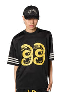 CAMISETA GRIMEY NEGRA DROPPIN SCIENCE MESH BOXY FOOTBALL JERSEY