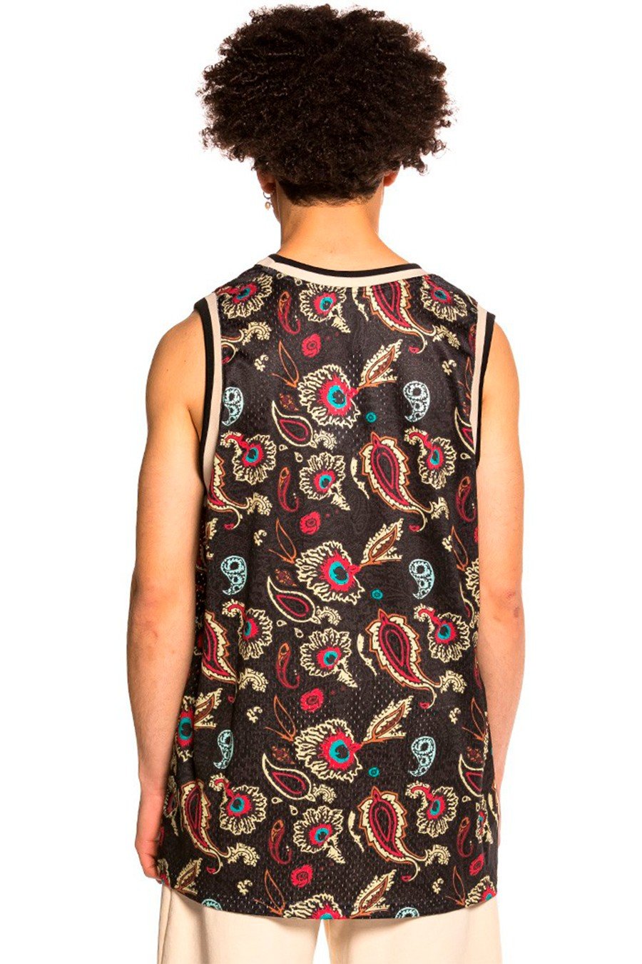 CAMISETA GRIMEY NEGRA HOPE UNSEEN ALL OVER PRINT MESH TANK TOP - AREA ZERO