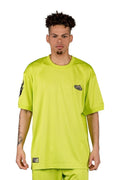 CAMISETA GRIMEY VERDE CLOVEN TONGUES MESH TEE FLUOR LIME