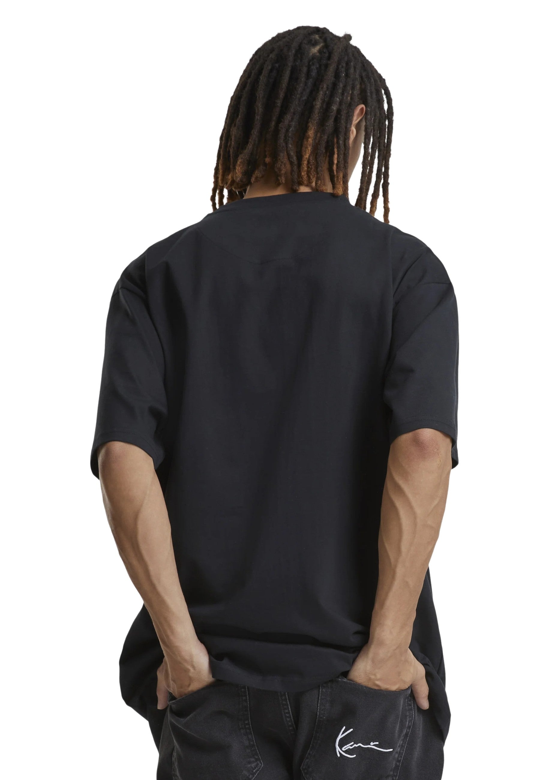 CAMISETA JUNIOR KARL KANI NEGRA SMALL SIGNATURE TEE