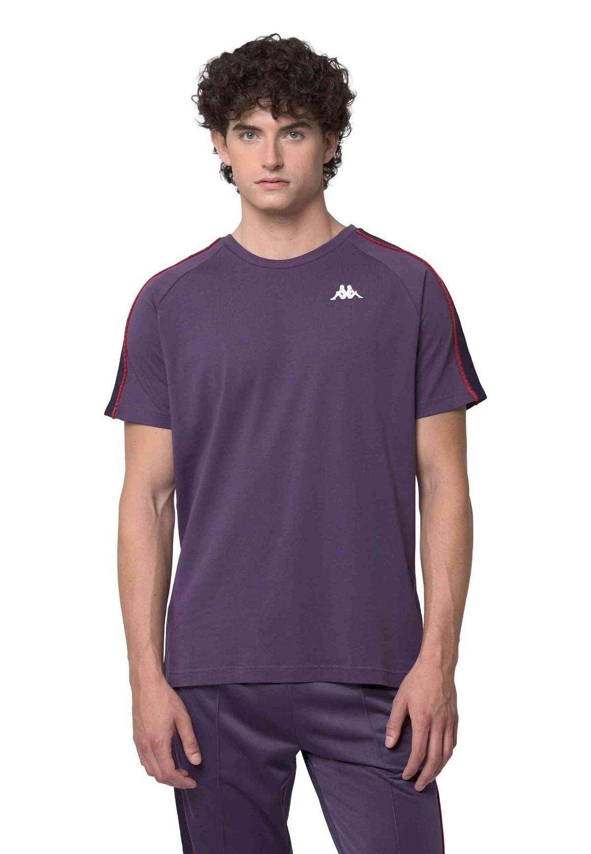 CAMISETA KAPPA MORADA COEN SLIM FIT TEE