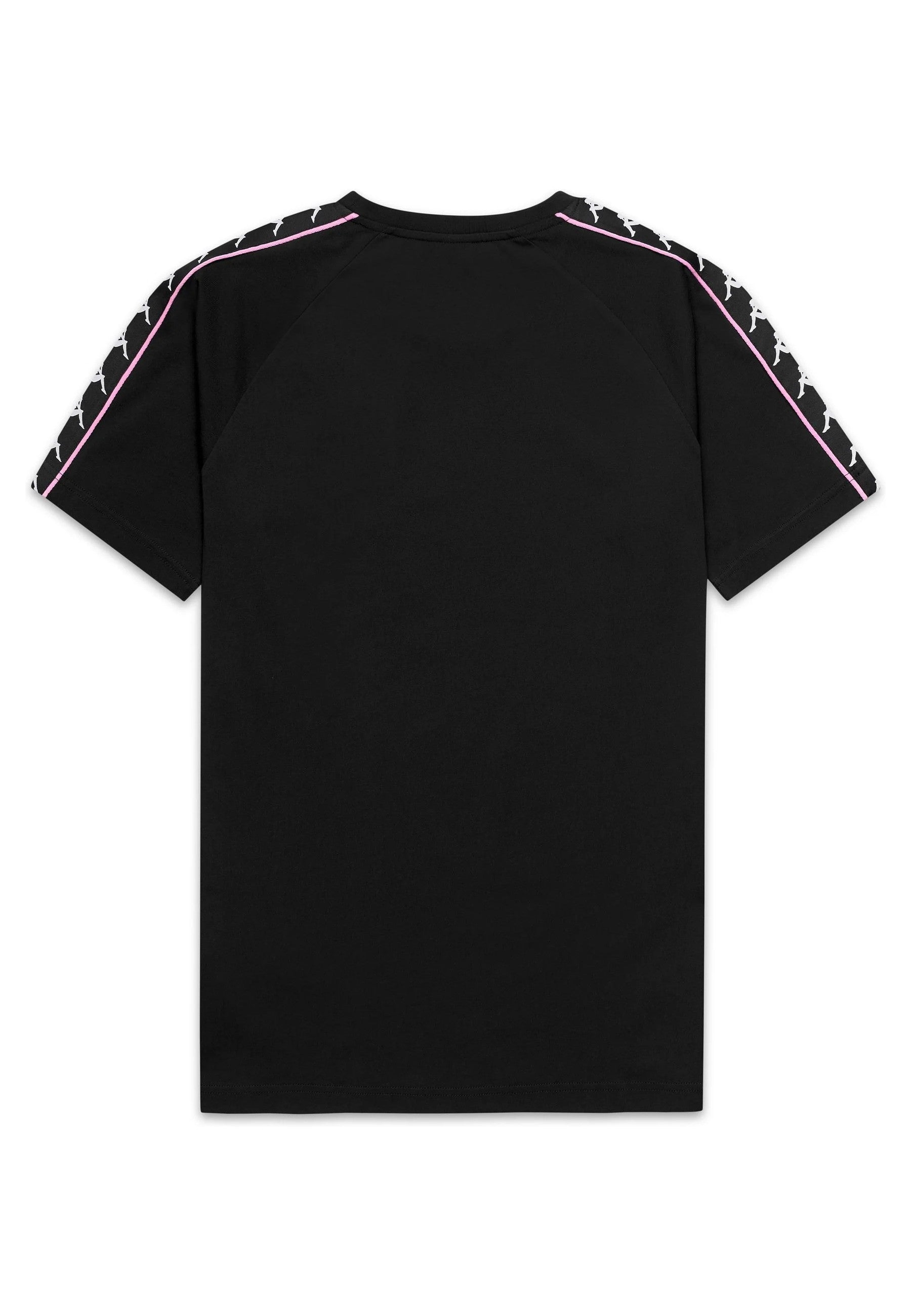 CAMISETA KAPPA NEGRA COEN SLIM 222 BANDA TEE