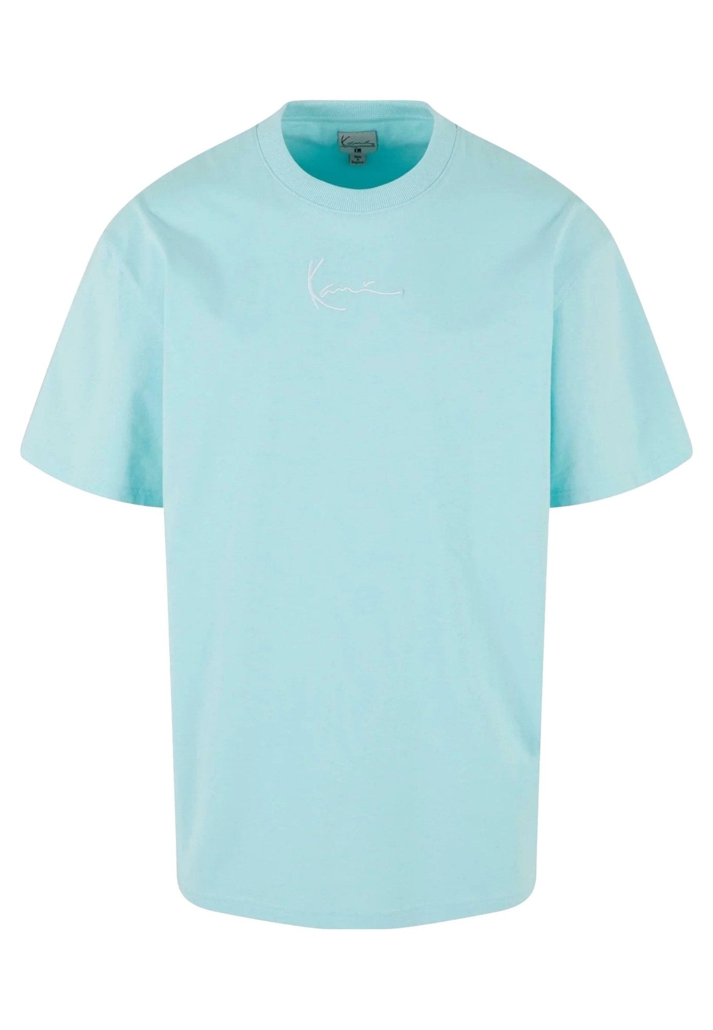 CAMISETA KARL KANI CELESTE SMALL SIGNATURE ESSENTIAL TEE - AREA ZERO