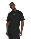 CAMISETA KARL KANI NEGRA SMALL SIGNATURE ESSENTIAL TEE