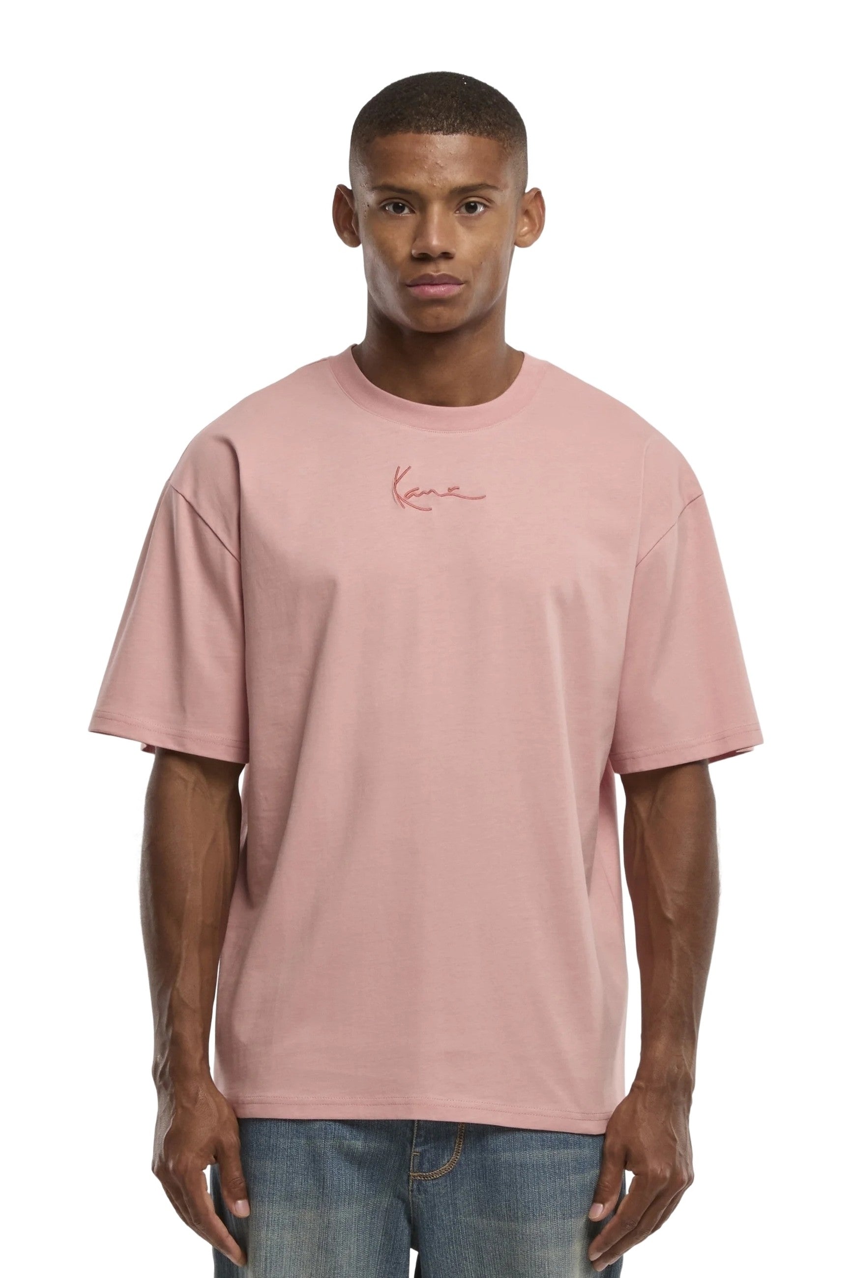 CAMISETA KARL KANI ROSA SMALL SIGNATURE ESSENTIAL TEE